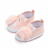 Newborn Toddler Baby Girls Swan Hairball infant anti-slip