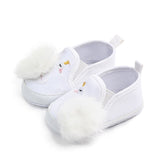 Newborn Toddler Baby Girls Swan Hairball infant anti-slip
