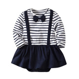 bodysuit Newborn Infant Baby Girls Striped