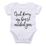 Newborn babies clothes for baby girl Infant short sleeve Letter Print Romper baby jumpsuit