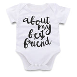 Newborn babies clothes for baby girl Infant short sleeve Letter Print Romper baby jumpsuit