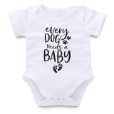 Newborn babies clothes for baby girl Infant short sleeve Letter Print Romper baby jumpsuit