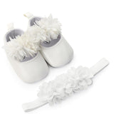 2019 brand new born baby girl infant shoes Flower Leather Fashion