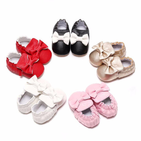 0-18 Months Brand high quality Baby Shoes Soft PU Leather