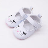 Newborn Baby Girl&Boy Soft toddler shoes Soled Smiley Face