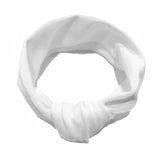 Fashion Kids Girls Baby headband Turban Solid Headband Hair Knotted