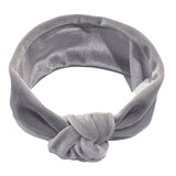 Fashion Kids Girls Baby headband Turban Solid Headband Hair Knotted