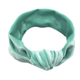 Fashion Kids Girls Baby headband Turban Solid Headband Hair Knotted