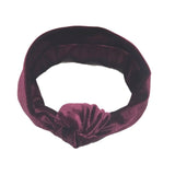 Fashion Kids Girls Baby headband Turban Solid Headband Hair Knotted