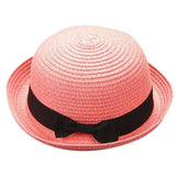 fashion design summer Straw Hat Kids
