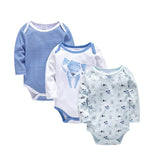 3PC Romper long sleeve spring