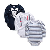 3PC Romper long sleeve spring