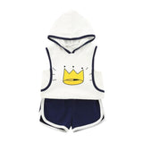 new born baby clothes set Boy Girl clothing set o-neck sleeveless