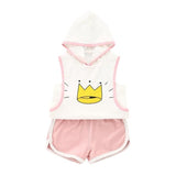 new born baby clothes set Boy Girl clothing set o-neck sleeveless