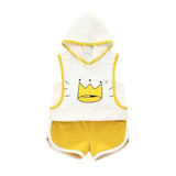 new born baby clothes set Boy Girl clothing set o-neck sleeveless